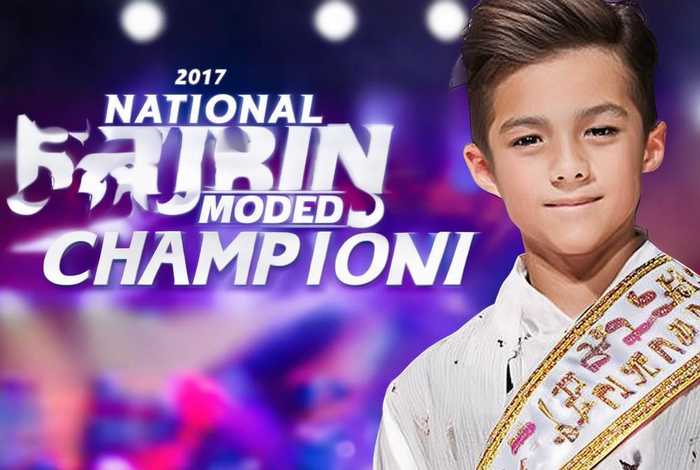 2017年的全国童模冠军是谁；2017年全国童模冠军男
