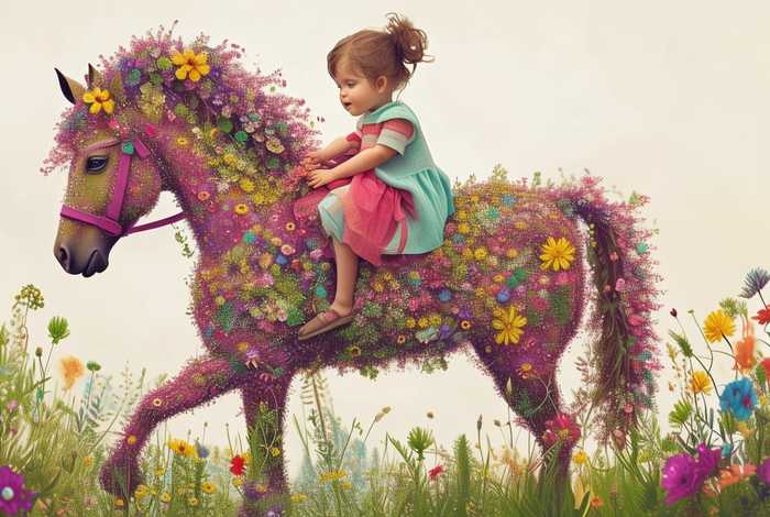 儿童故事鲜花马，以鲜花为主题的幼儿故事