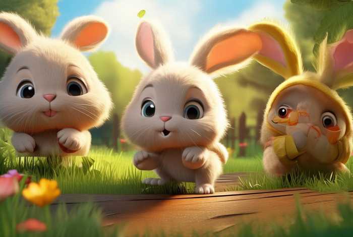 儿童故事《三只小兔》（幼儿讲故事三只小兔）