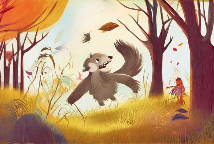 儿童故事书推荐狼尾巴（会玩尾巴的狼幼儿故事）