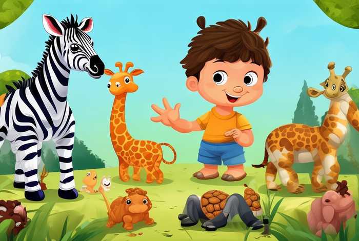 儿童看图识物100种图片打印版 - 儿童看图认动物图片