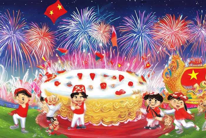 儿童故事国庆节、国庆节幼儿故事绘本图片