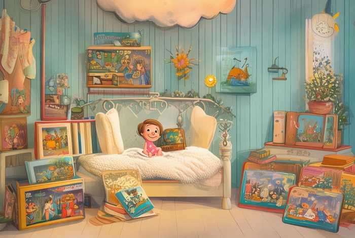 儿童睡前故事带插图（小班幼儿睡前故事带插图）