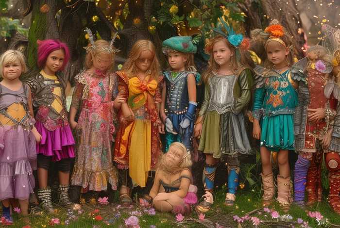 儿童故事主题潮流服装 - 服装主题故事系列