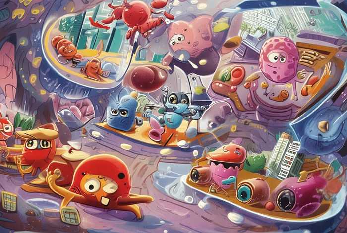 儿童故事工作细胞(工作细胞的故事) 儿童故事工作细胞(工作细胞的故事)