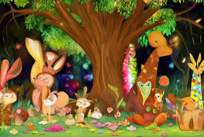 儿童故事动物、少儿故事动物