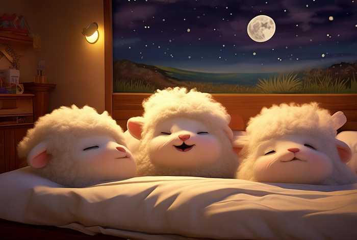 儿童睡前故事三只羊，搜索睡前故事三只小羊