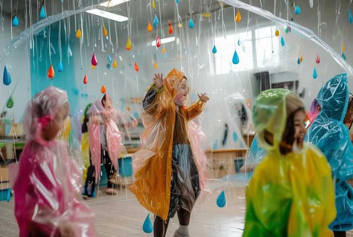 儿童舞蹈下雨了音乐（儿童舞蹈下雨了音乐教案）