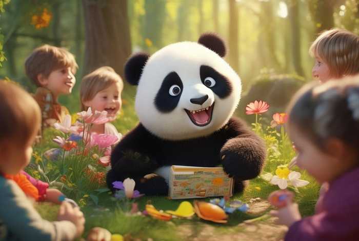 儿童熊猫故事绘本讲解、幼儿园关于熊猫的绘本故事