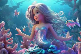 mermaid童话故事，mermaid girl讲的故事
