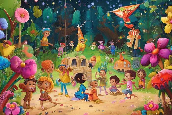 儿童游戏故事全集大全、幼儿故事游戏大全