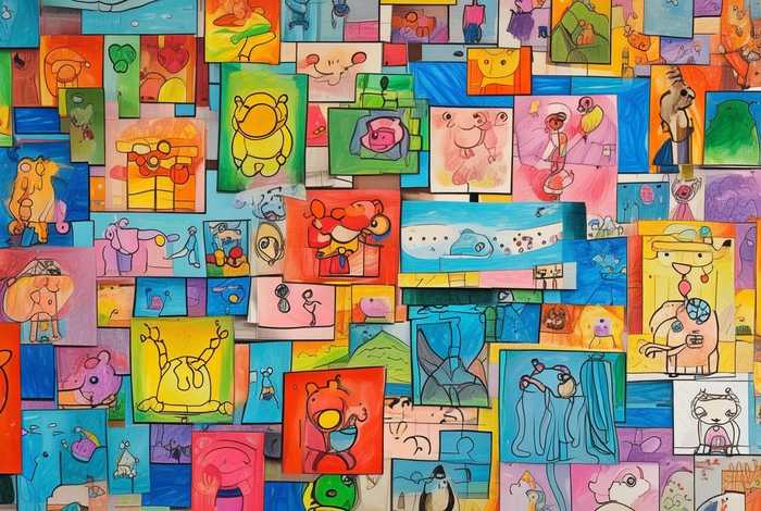 儿童手绘画图片大全简笔画 儿童手绘画图片大全图片