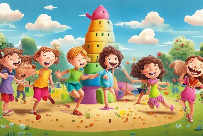 儿童游戏故事绘画（幼儿游戏故事绘画）