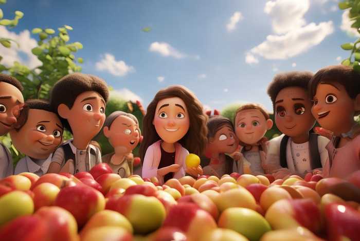 儿童故事分苹果的故事 - 分苹果故事的心得体会