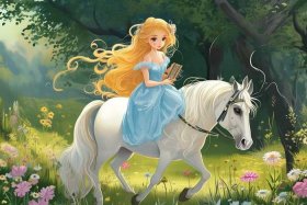 儿童书公主故事 - 故事书小公主