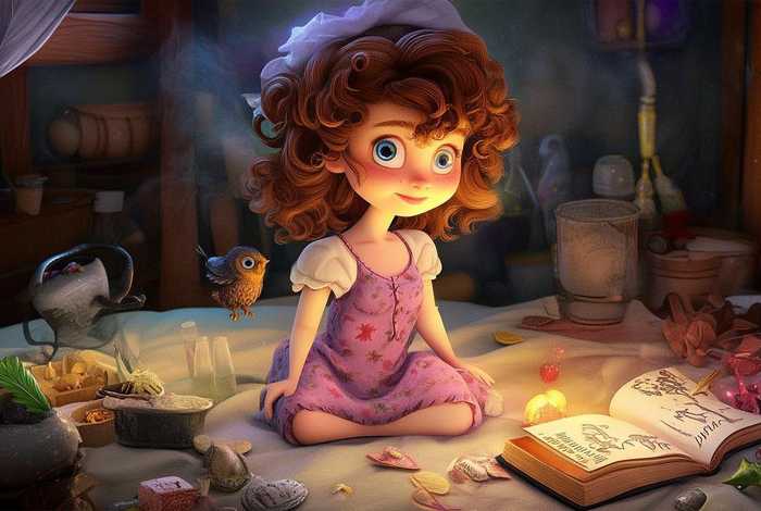 儿童睡前故事粗心的故事,粗心的小女巫睡前故事 儿童睡前故事粗心的故事,粗心的小女巫睡前故事