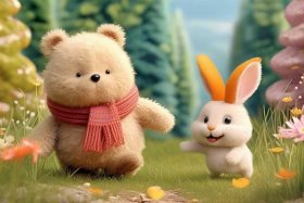 100个经典儿童故事两个人物（两个人物的幼儿故事）