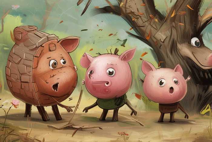 儿童讲三只小猪的故事 少儿故事三只小猪的故事