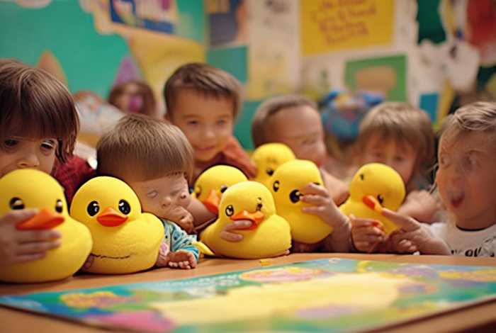 3-6岁儿童益智小黄鸭故事 - 小黄鸭的故事幼儿园