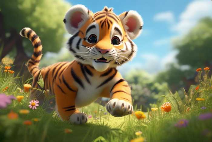 儿童3分钟小故事老虎，幼儿小老虎故事