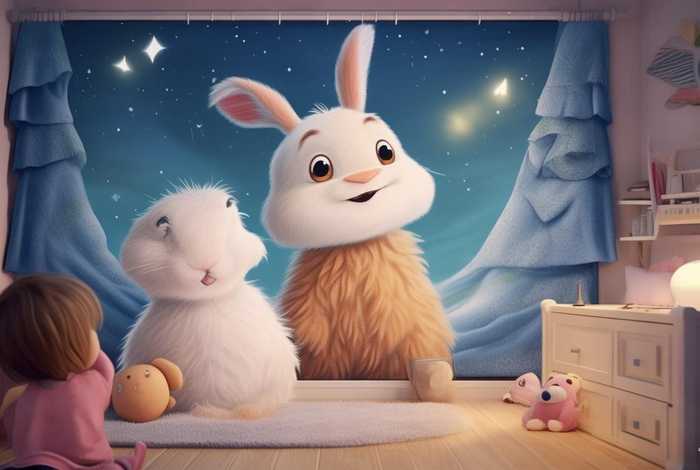 儿童睡前故事兔子和羊,兔子和山羊的故事幼儿情景画 儿童睡前故事兔子和羊,兔子和山羊的故事幼儿情景画