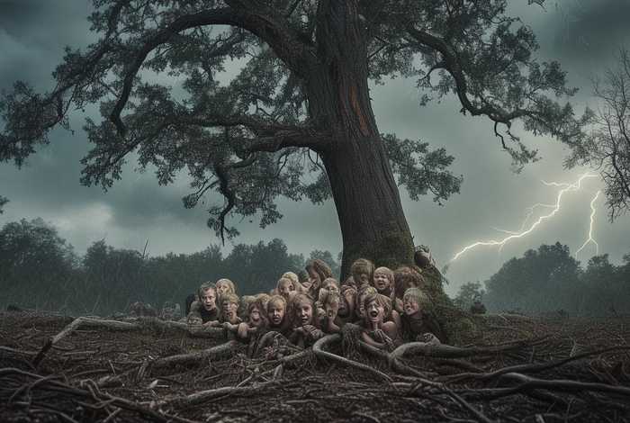 20人遭雷击身亡儿童听故事 雷击致人死亡事件视频