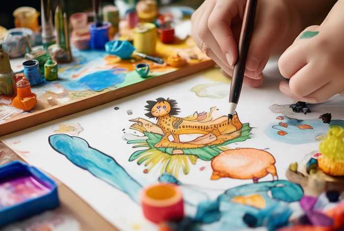 儿童故事插图制作教程；故事插图怎么做