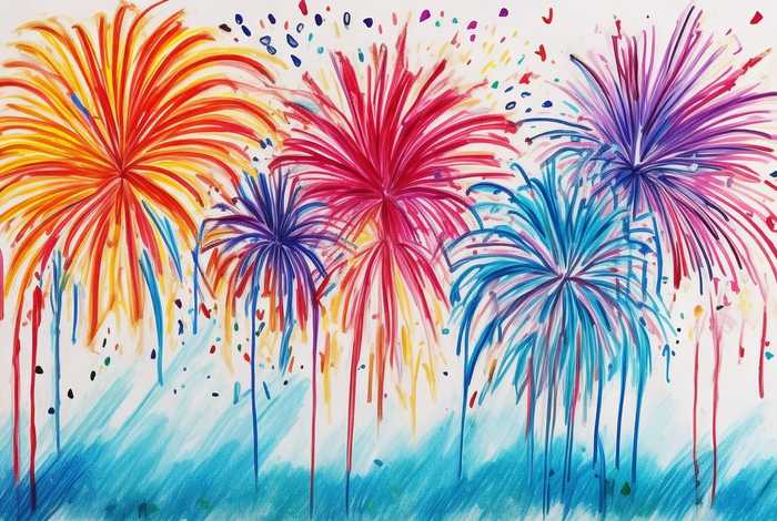 儿童烟花简笔画大全(儿童烟花简笔画大全图片) 儿童烟花简笔画大全(儿童烟花简笔画大全图片)