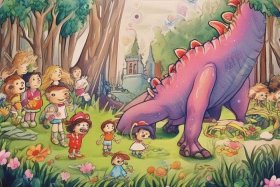 儿童故事恐龙的故事 - 幼儿故事恐龙的故事