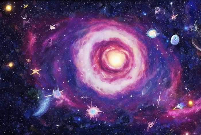 儿童故事宇宙的起源；宇宙起源的故事是