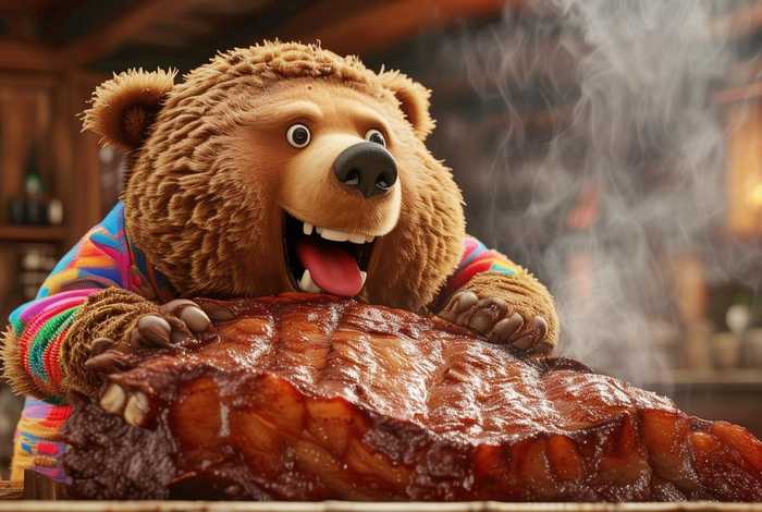 儿童故事爱吃排骨的小动物，什么动物爱吃排骨