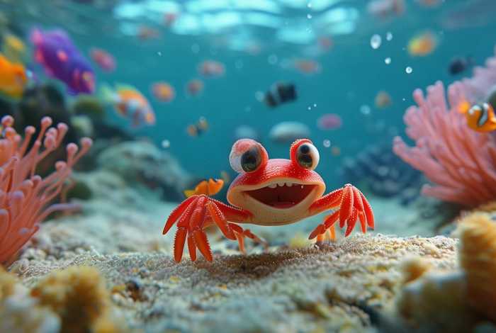 儿童故事小螃蟹的故事 小螃蟹的幼儿故事 儿童故事小螃蟹的故事 小螃蟹的幼儿故事