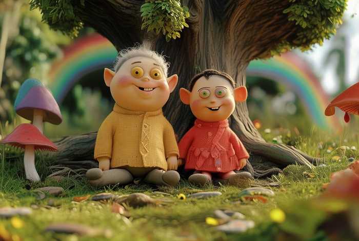 儿童故事傻瓜、傻瓜般的故事