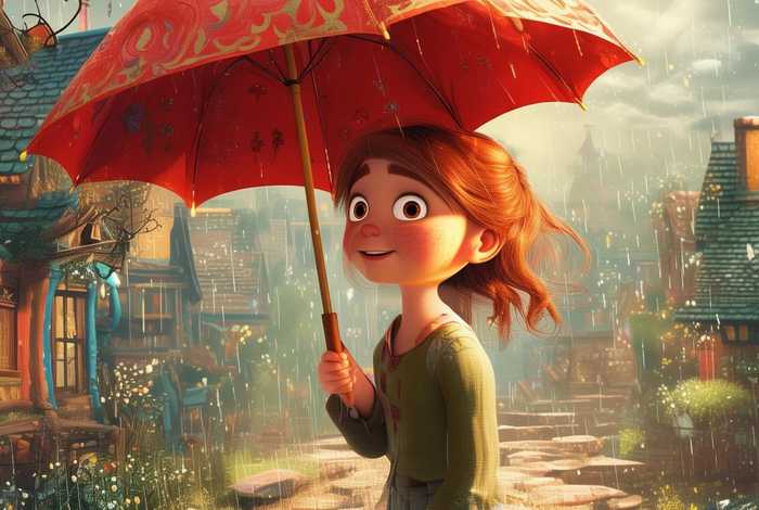 儿童故事书红雨伞全文（红雨伞故事读后感）