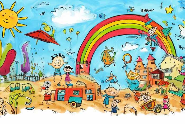 儿童手绘故事本，幼儿手绘故事 绘本