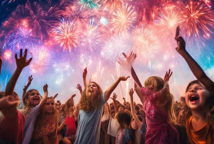 儿童烟花图片 - 儿童烟花图片有哪些