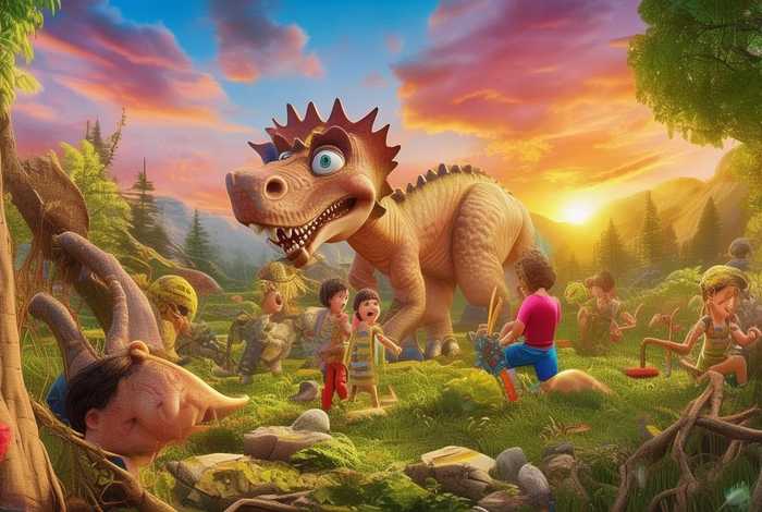 儿童的恐龙故事；少儿故事恐龙的故事