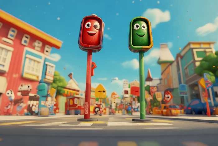 儿童故事红绿灯的故事（红绿灯的幼儿故事）