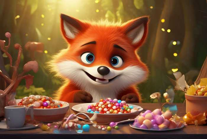 儿童故事贪吃的小狐狸；贪吃的小狐狸幼儿故事