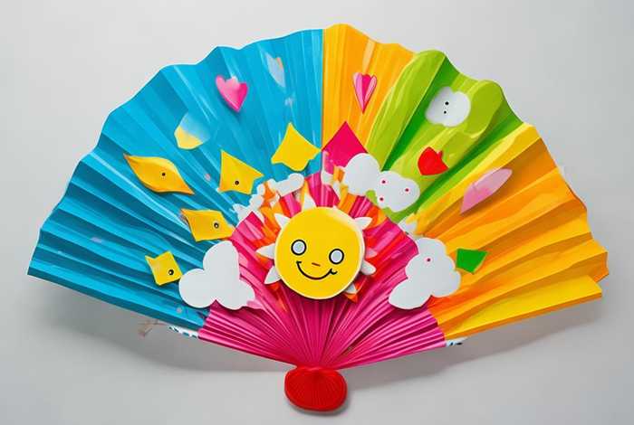 儿童扇子图画（儿童扇子图案简笔画）