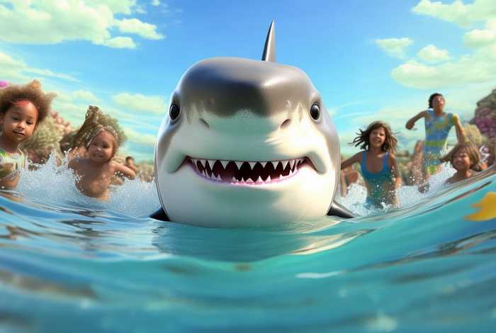 儿童故事大鲨鱼（幼儿故事大鲨鱼来了）