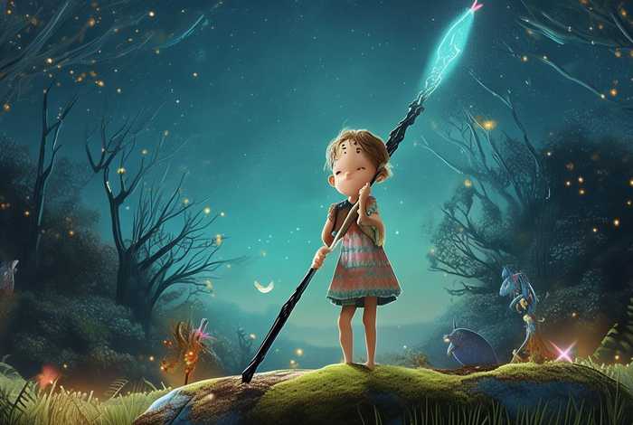 儿童故事黑色的魔术棒（黑色的魔术棒故事告诉幼儿）