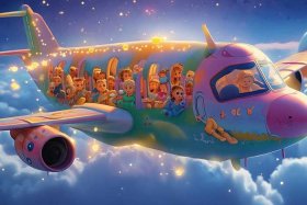 3-6岁儿童睡前故事坐飞机、飞机故事幼儿睡前故事文字