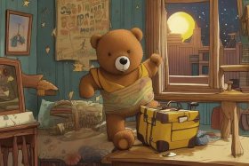 儿童睡前故事小熊搬家；幼儿故事小熊搬家
