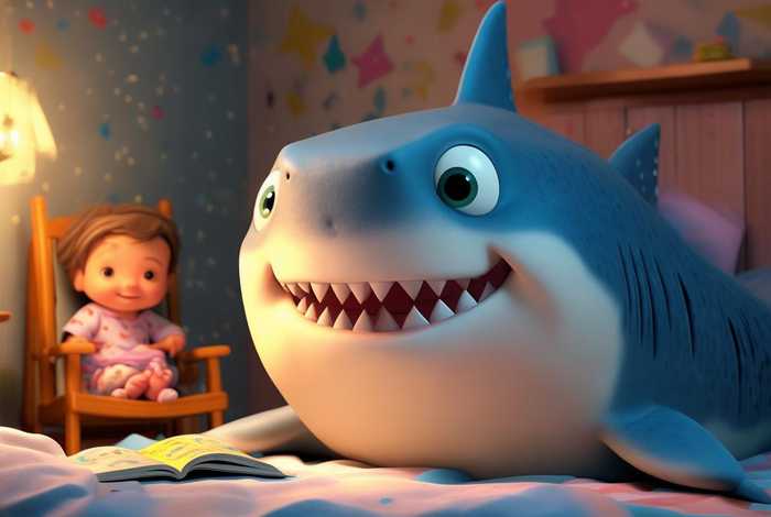 儿童故事大全睡前鲨鱼，鲨鱼宝宝睡前小故事大全