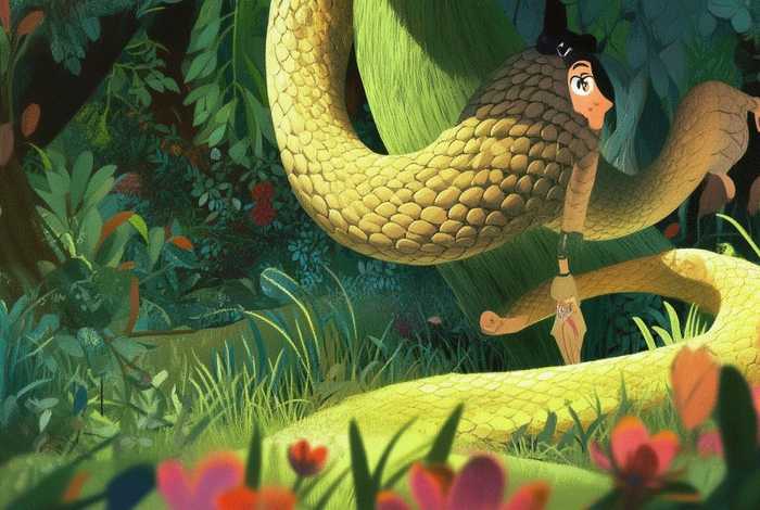 儿童蛇的传说故事 - 蛇的传说故事视频大全