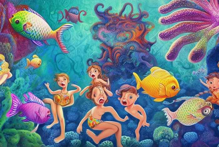 儿童海底故事；幼儿故事海底世界