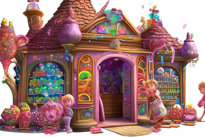 儿童故事神奇的糖果店、神奇的糖果店绘本故事读后感