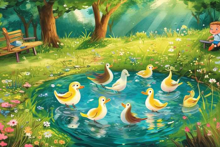 儿童故事鸭子完整版，幼儿故事视频小鸭子故事视频