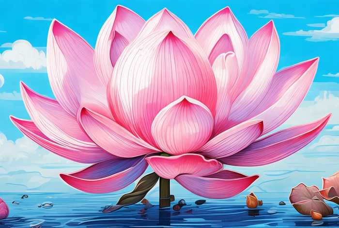 儿童画荷花素材、儿童画荷花素材简单 儿童画荷花素材、儿童画荷花素材简单